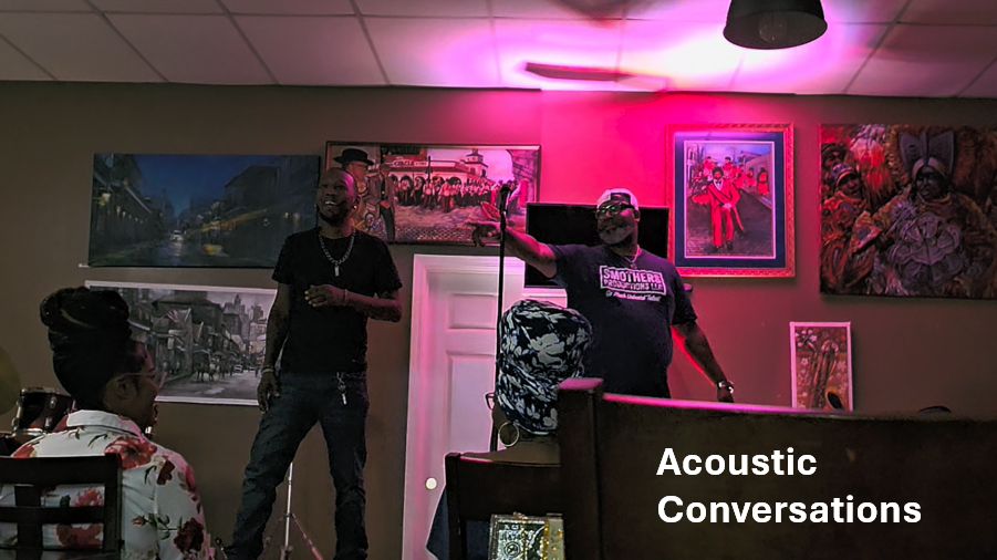 Acoustic Conversations - SPEAK THAT WORD - Spoken Word Sets & Excerpts from All Over! 