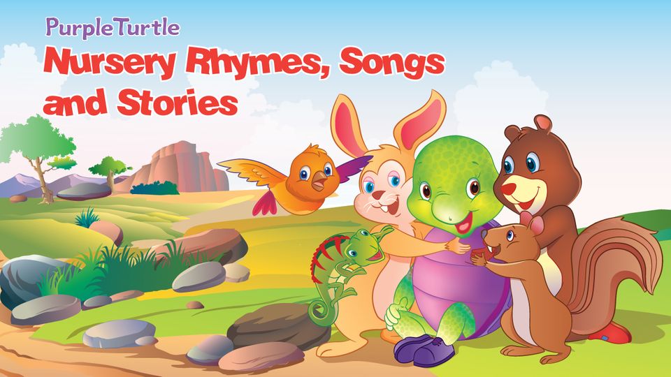 Purple Turtle Nursery Rhymes